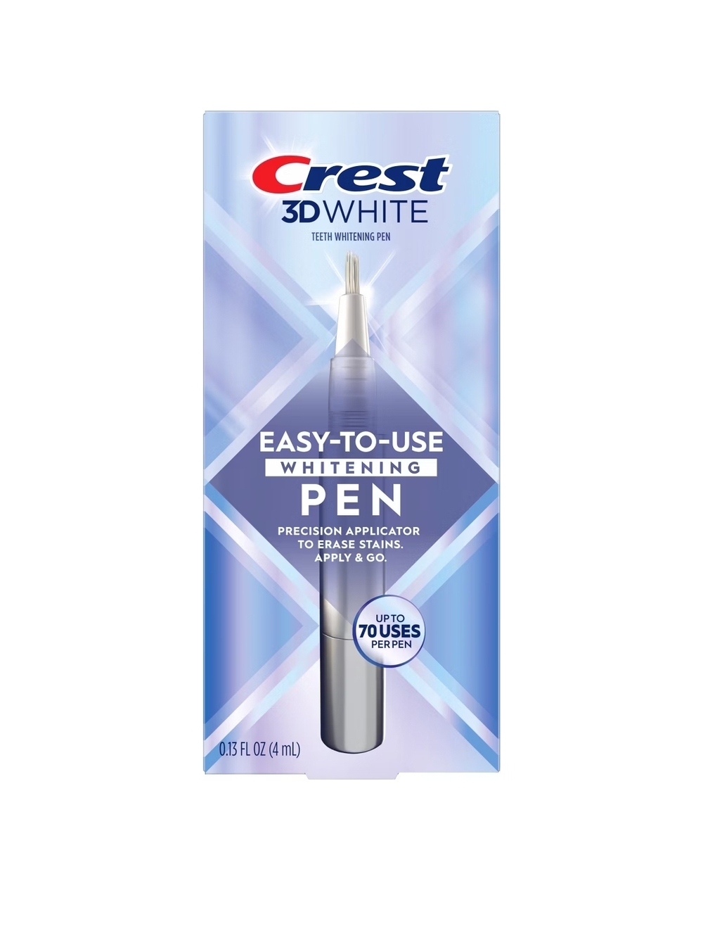 Easy-to-Use Whitening Pen in Silver/Blue